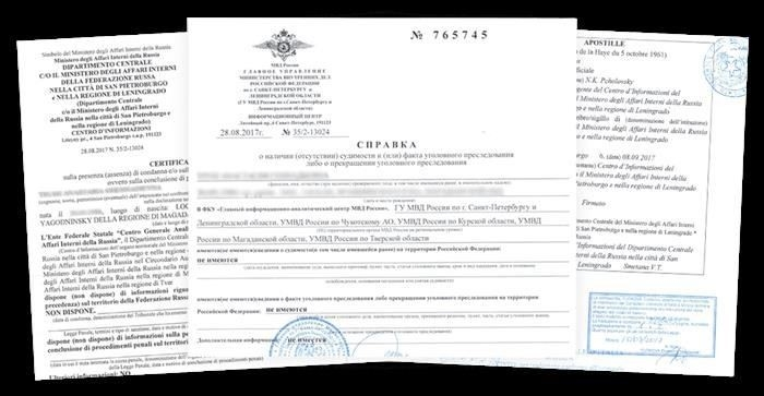 Апостиль документов в Санкт-Петербурге