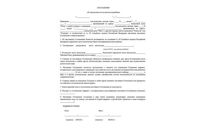 Какие документы требуются для подачи на развод