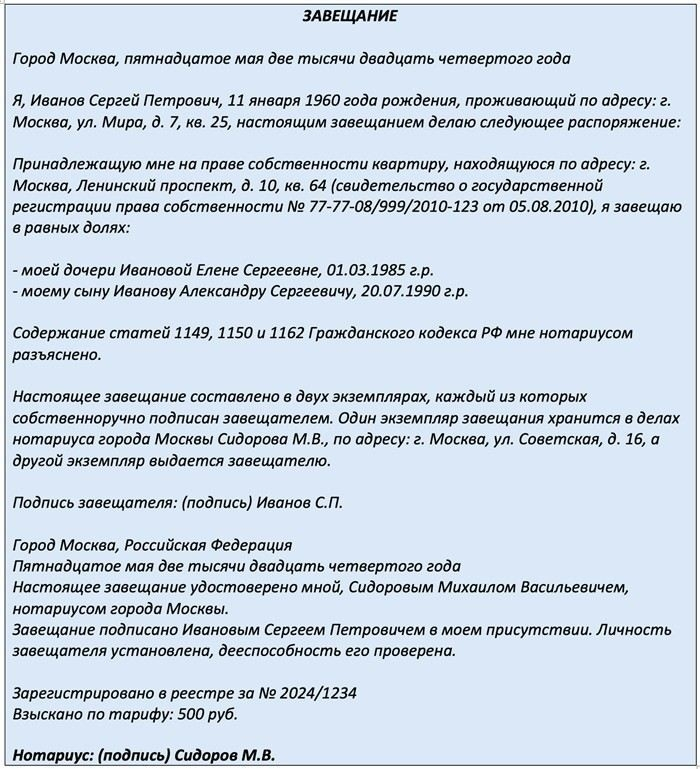 Что такое завещание и как оно работает?