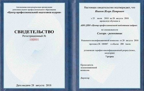 Требования к курсантам